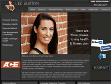 Tablet Screenshot of lizburton.com